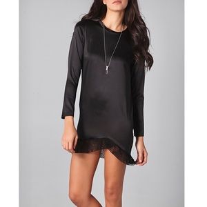 Nightcap x Carisa Rene Fishnet Silk Dress